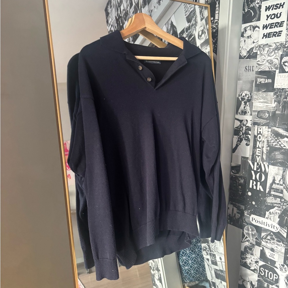 BRANDY MELVILLE COLLAR SHIRT